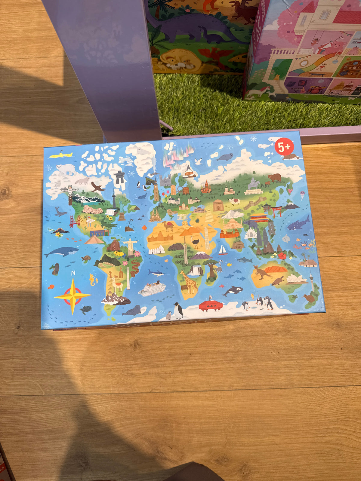 Penny Puzzle - World Map 150