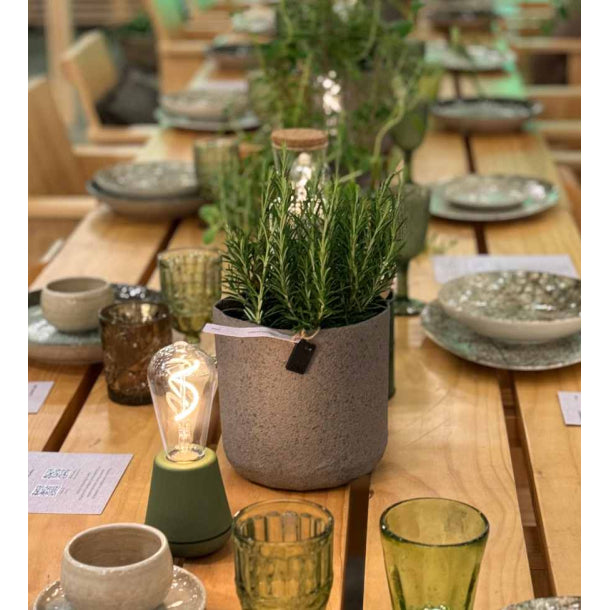 Udendørs potte All Nature, taupe lille