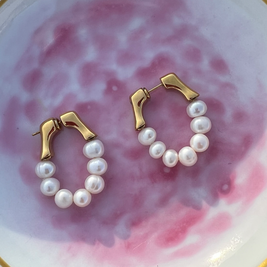 Aia Aia Jewelry - perleøreringe
