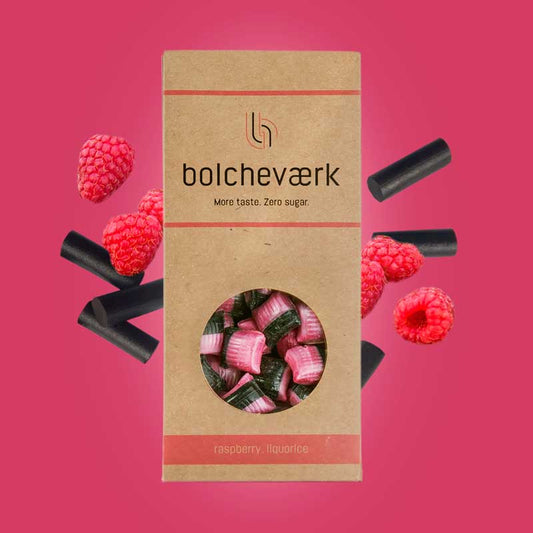 Hindbær & Lakrids (Sukkerfrit)