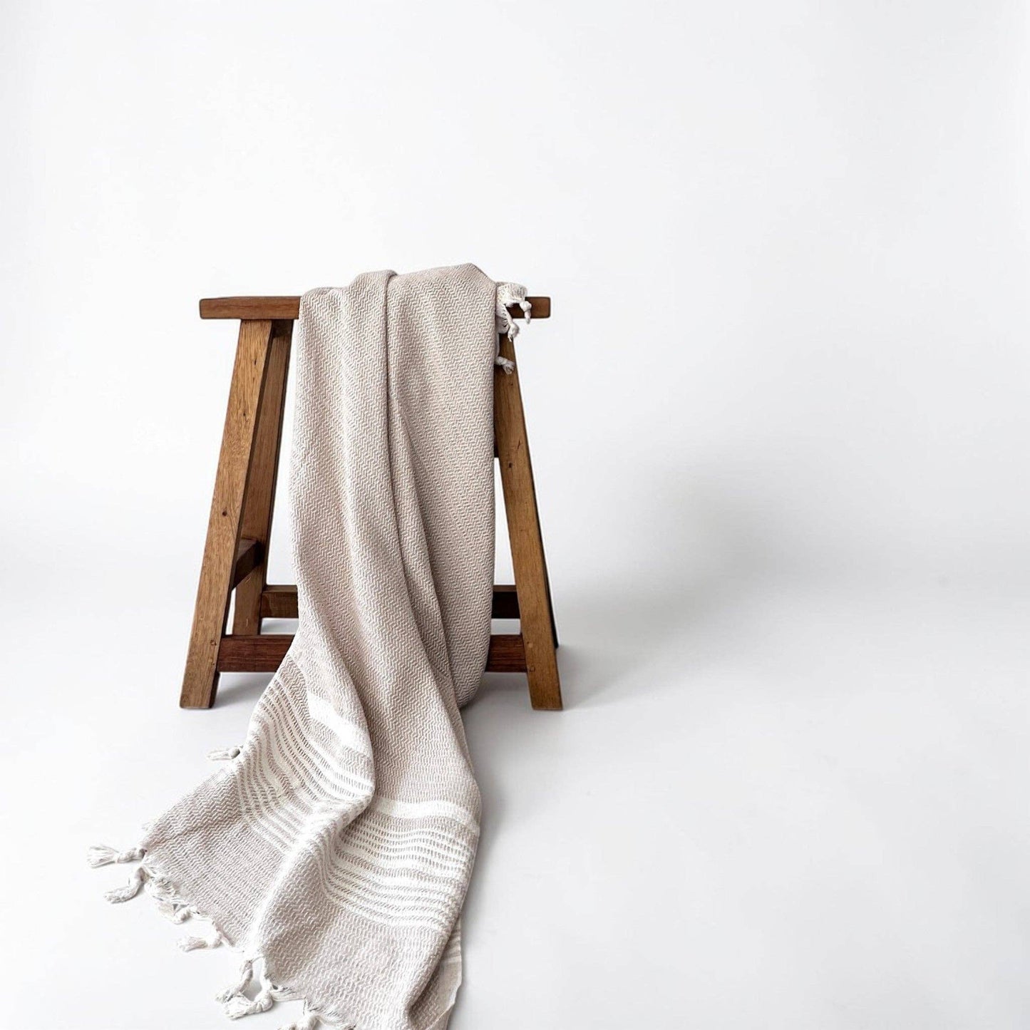 LEY! Plaid - Zigzag - Beige
