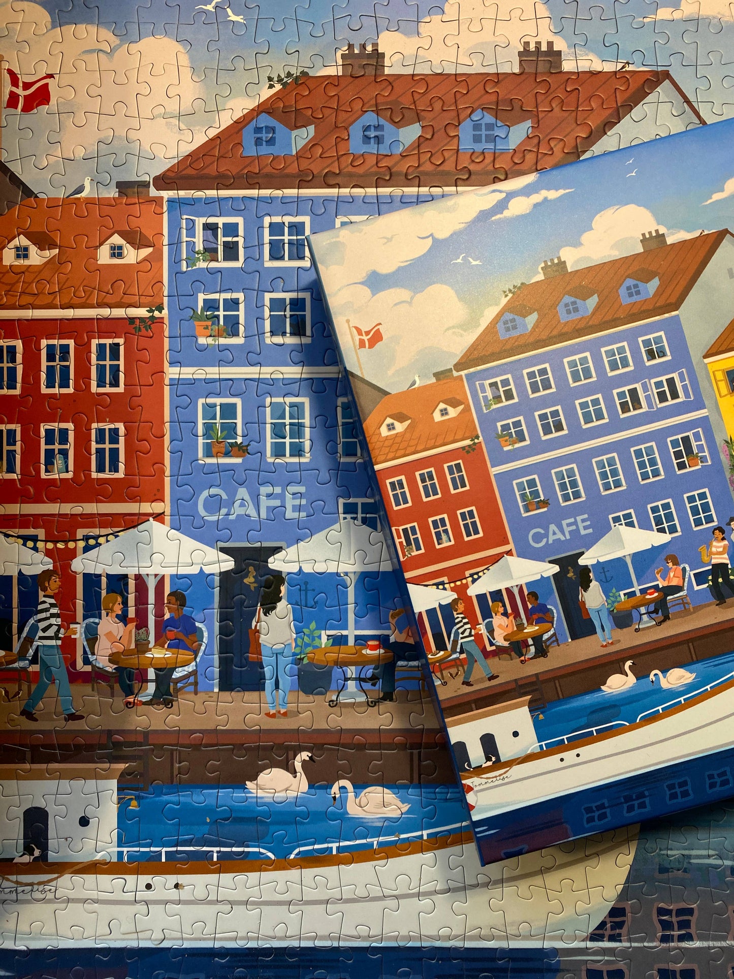 Nyhavn puslespil med 1000 brikker fra Penny Puzzle