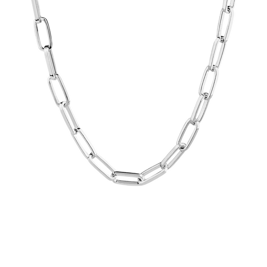 Aia Aia Jewelry - halskæde i rustfrit stål – sølvfarvet
