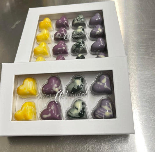 Cilles Chokolader - 8 pk. chokolade hjerter
