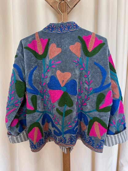 GLAM BOOM BANG! - Suzani jakke - The Heart Flowers