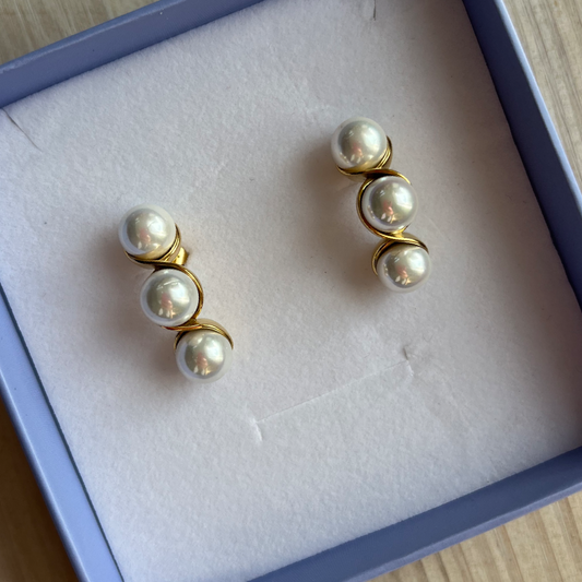 Aia Aia Jewelry - perleøreringe