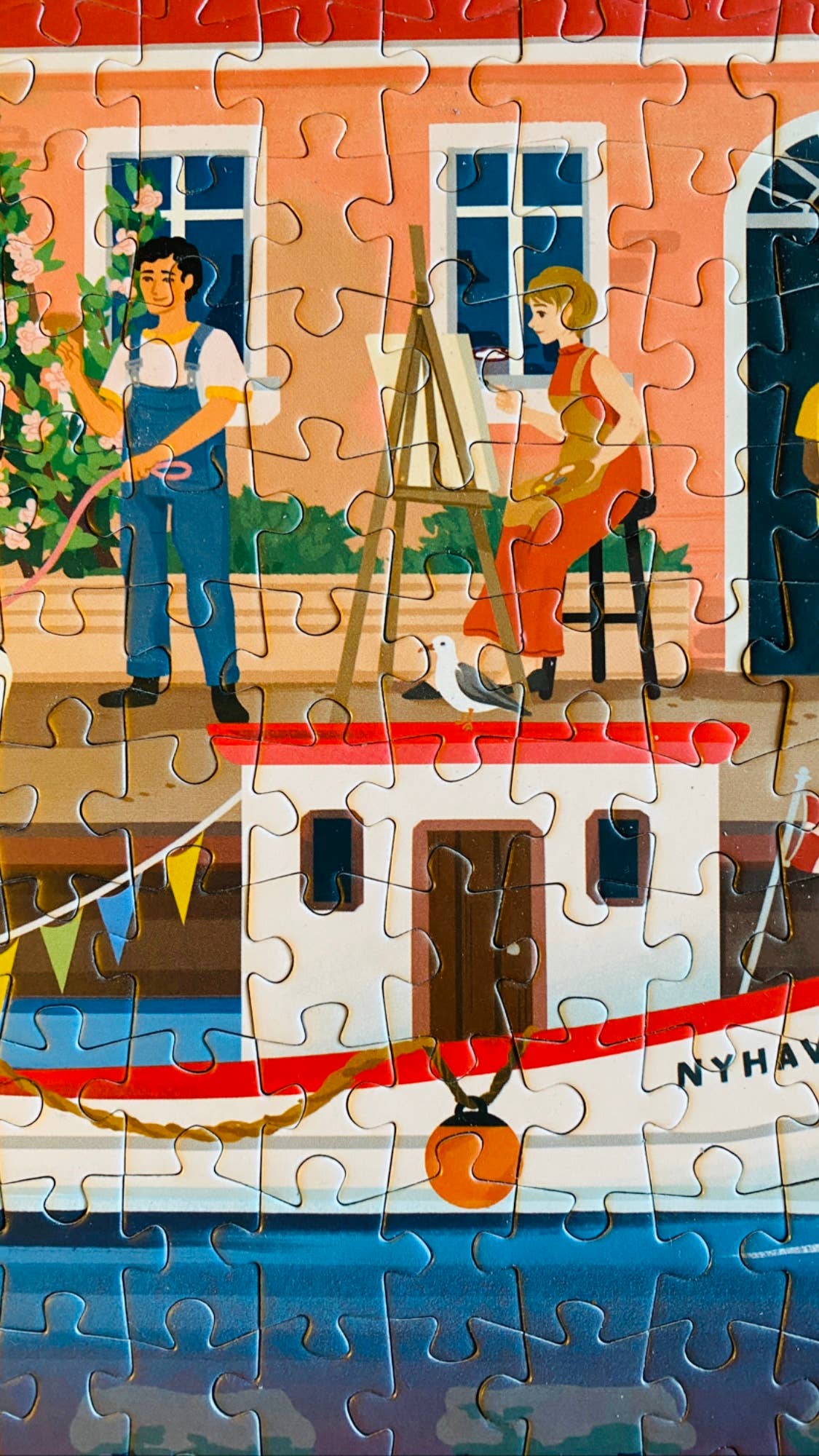 Nyhavn puslespil med 1000 brikker fra Penny Puzzle
